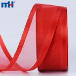 1-1/2" Nylon-Organzaband mit Satinkante