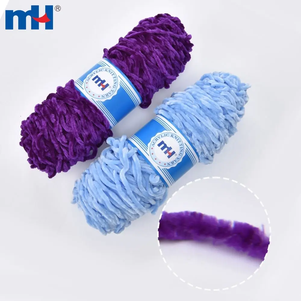 1.8N/1 خيوط شينيل فاخرة