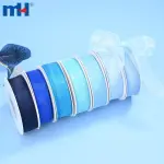Qadoqlash uchun 1 dyuymli nozik qirrali polyester shaffof lenta