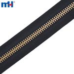 Aluminiowa taśma suwakowa nr 10 o gramaturze 50 g/m², bez drutu przewodzącego