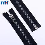 Fornitore di cerniere in ottone aperte con denti in nichel nero n. 10
