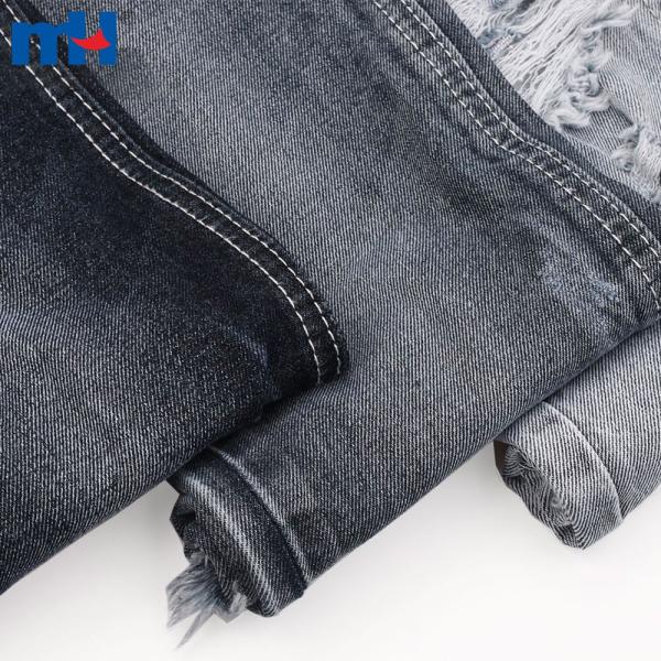 Tissu denim noir soufre 150oz 11cm pour jeans