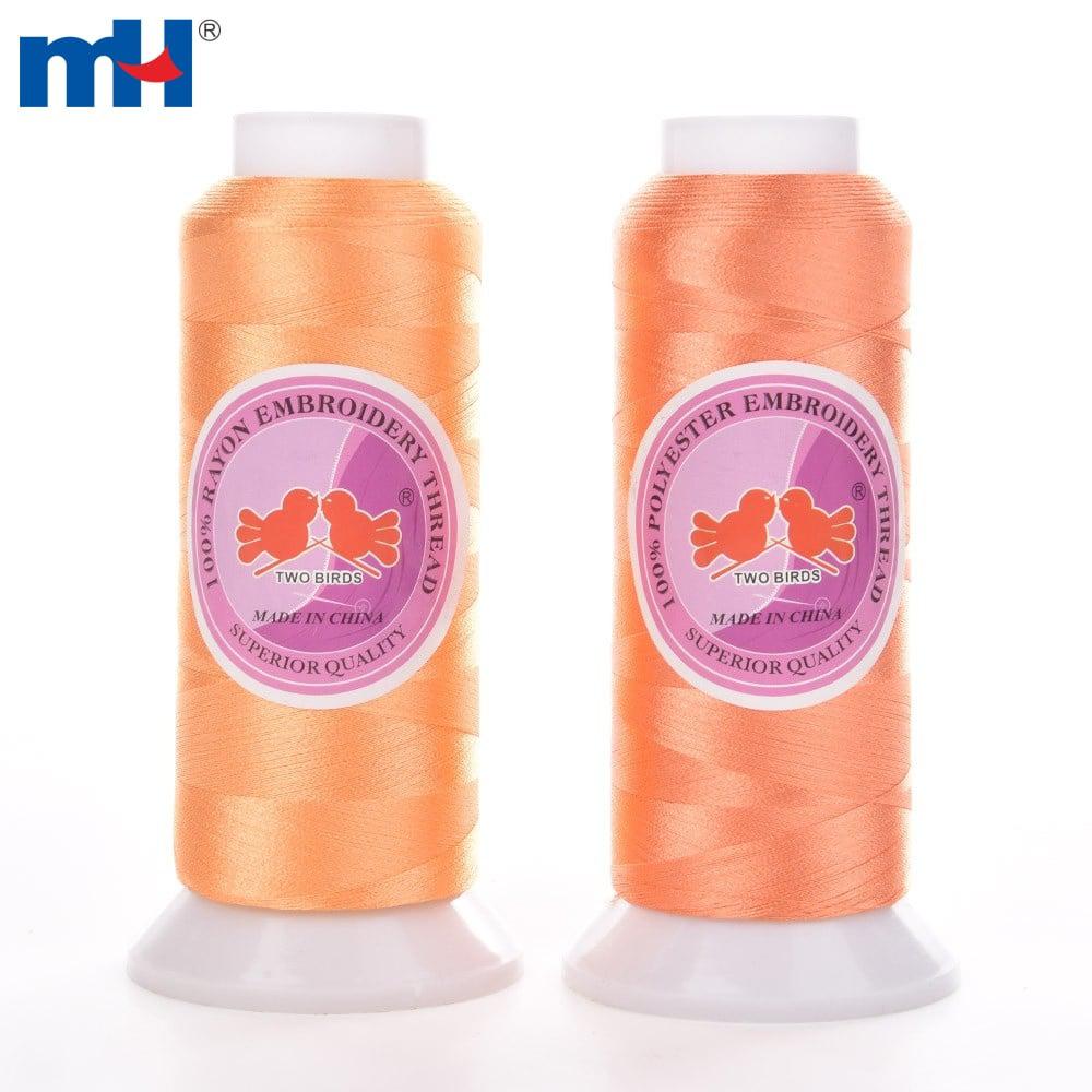 Hurtownia nici do haftu ze sztucznego jedwabiu 120D/2 75G 85G 100G