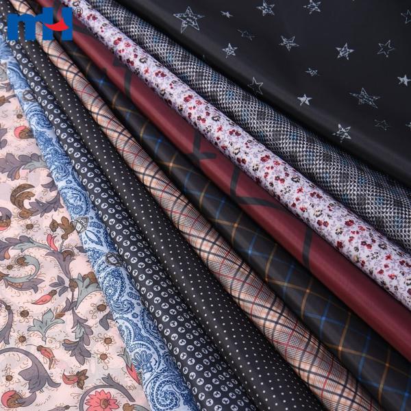 Tissu taffetas imprimé