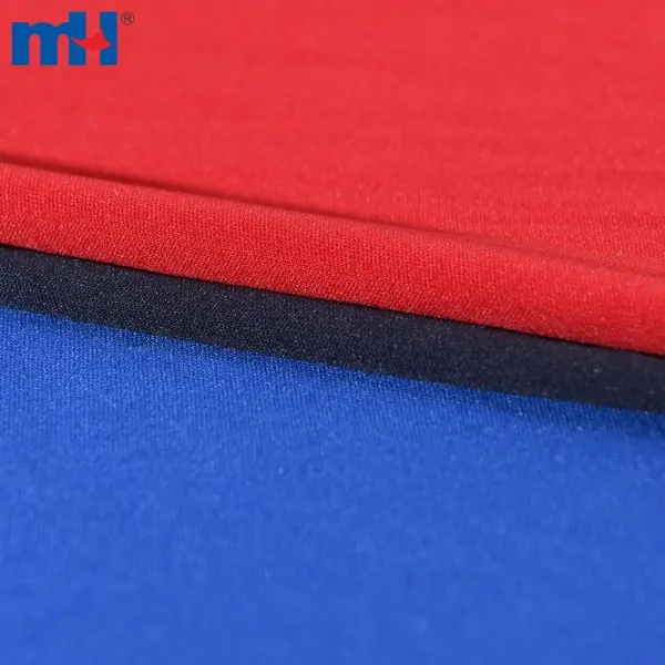 The jersey material is 100% polyester