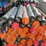 قماش بوليستر صغير غير لامع 220 جرام