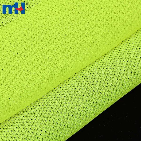 Fluorescent mesh material