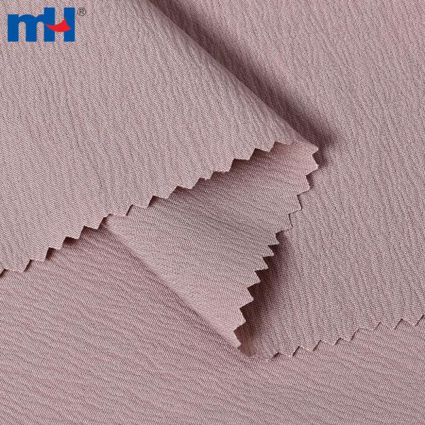 Wrinkle Resistant Polyester Spandex Pongee Fabric - CRUSHY - Minimum Order Quantity 3000 Meters/Color