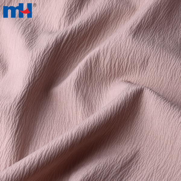 Wrinkle Resistant Polyester Spandex Pongee Fabric - CRUSHY - Minimum Order Quantity 3000 Meters/Color