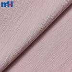 Wrinkle Resistant Polyester Spandex Pongee Fabric - CRUSHY - Minimum Order Quantity 3000 Meters/Color