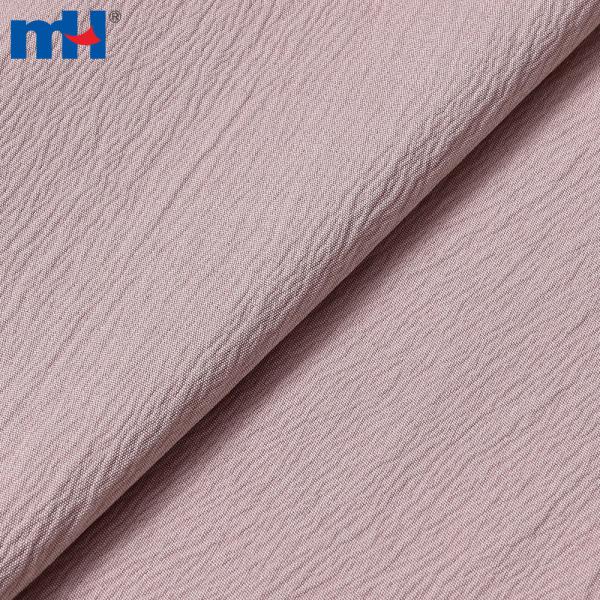 Wrinkle Resistant Polyester Spandex Pongee Fabric - CRUSHY - Minimum Order Quantity 3000 Meters/Color