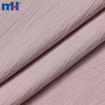 Wrinkle Resistant Polyester Spandex Pongee Fabric - CRUSHY - Minimum Order Quantity 3000 Meters/Color