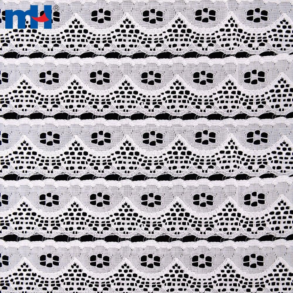 Tissu dentelle tricoté