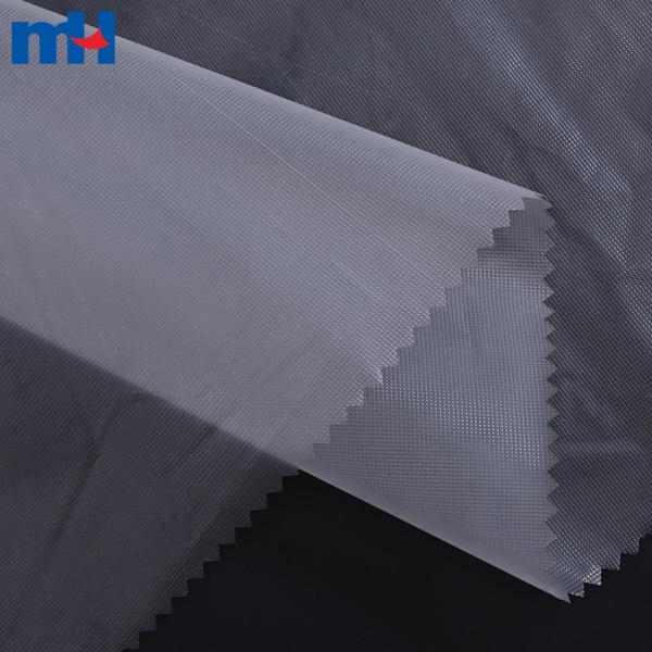 Cold water soluble non-woven lining fabric