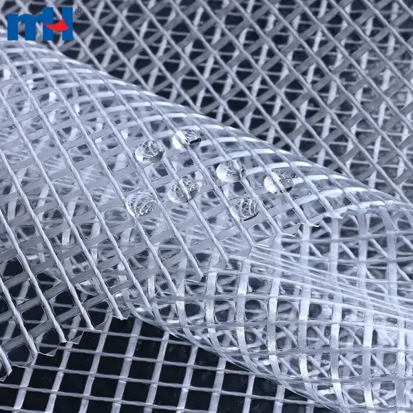 Tela de malla de PVC transparente, tamaño 1000D*1000D | 530g/m²