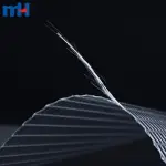 Tela de malla de PVC transparente, tamaño 1000D*1000D | 530g/m²