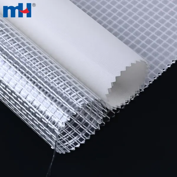 Tela de malla de PVC transparente, tamaño 1000D*1000D | 530g/m²