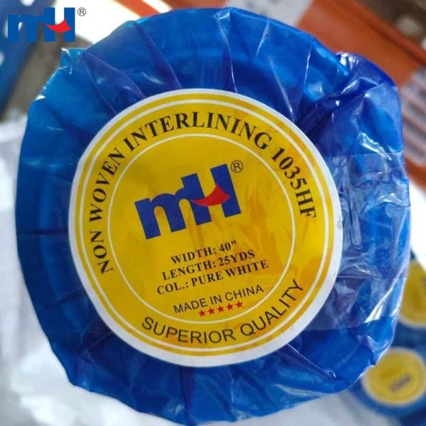 1035HF Doublure intérieure en papier non tissé solide de 40 po pour soutenir les vêtements
