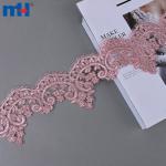 Enfeites personalizáveis ​​de lantejoulas e rendas peroladas para vestidos de noiva
