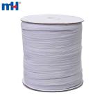 Braided polypropylene and latex elastic band for necklines and sleeves