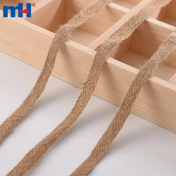 12mm braided burlap cord