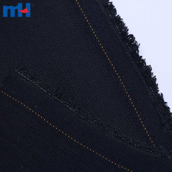 Denim noir foncé épais 55" 56" 11 oz