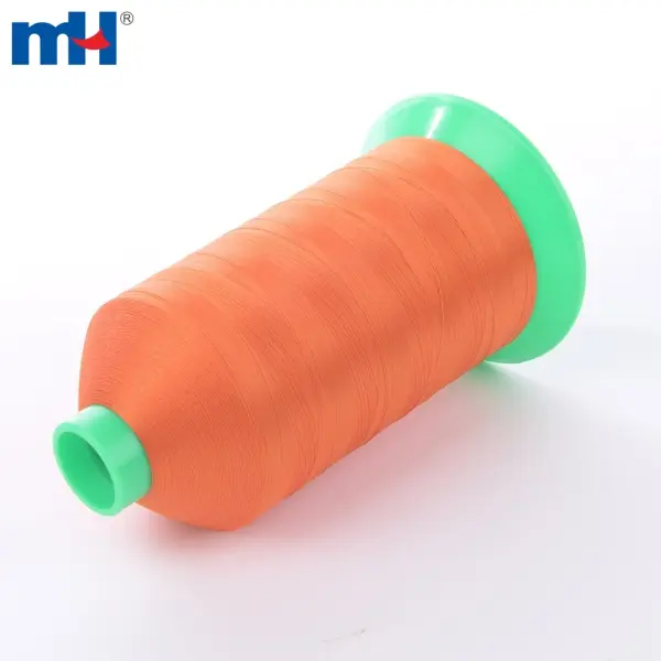 Deri dikişi için yüksek mukavemetli 250D/3 polyester dikiş ipliği