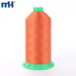 Deri dikişi için yüksek mukavemetli 250D/3 polyester dikiş ipliği