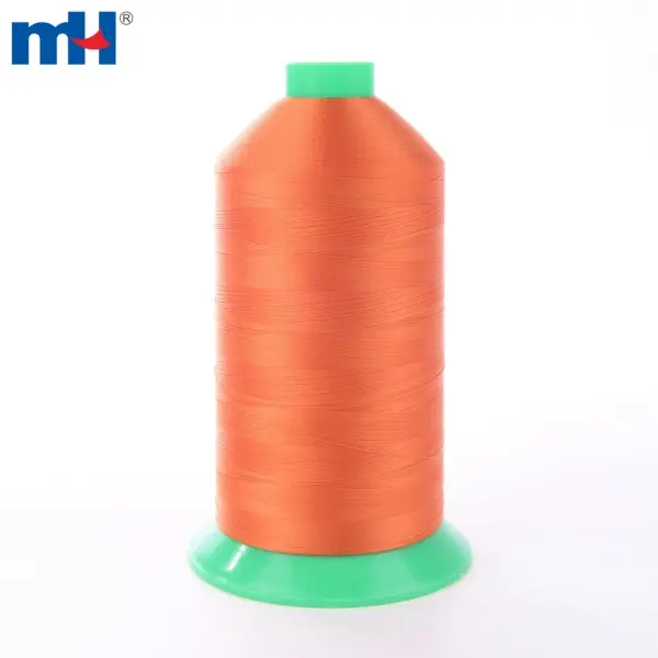 Deri dikişi için yüksek mukavemetli 250D/3 polyester dikiş ipliği