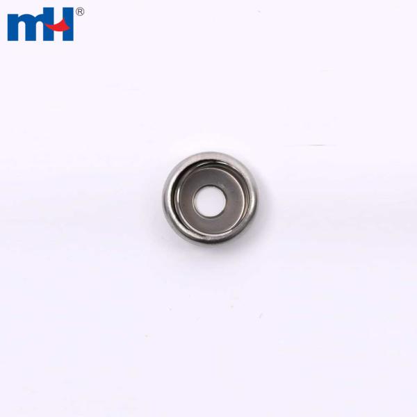 Lid button lock with snap screws