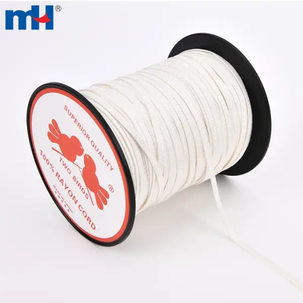 16 strands of 1.5mm round rayon cord