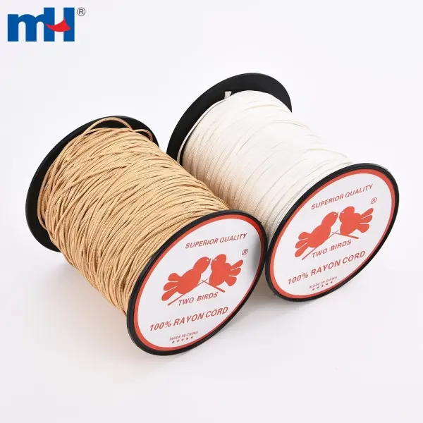 16 strands of 1.5mm round rayon cord