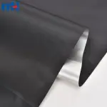 قماش التفتا البوليستر مع طلاء فضي