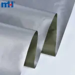 قماش التفتا مع طلاء فضي
