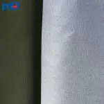 قماش التفتا مع طلاء فضي