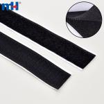 Self-adhesive hook and loop tape