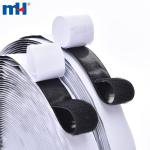 Self-adhesive hook and loop tape