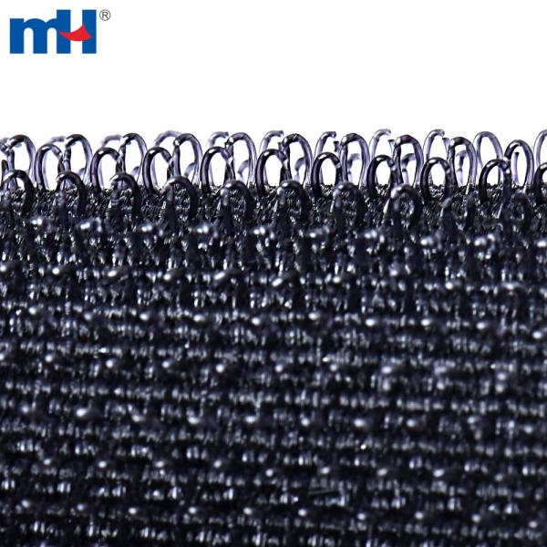 Self-adhesive hook and loop tape