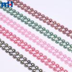 22 mm Strass-Blumenverzierung mit AB-Kristall – funkelnde Blumenverzierung