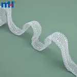 Elastic woven band made of nylon and spandex
