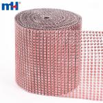 Catena in plastica con strass in cristallo