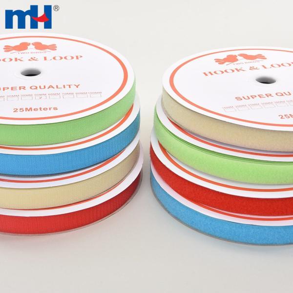 25 mm x 25 m Nylon- und Polyesterrolle mit Klettverschluss