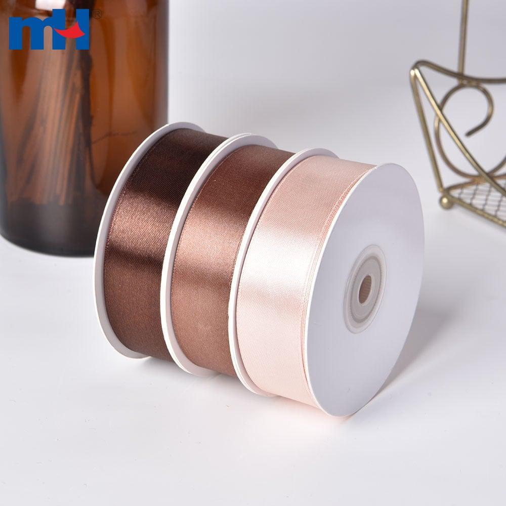 25mm polyester double sided satin ribbon