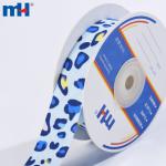 25 mm leopar desenli polyester şerit
