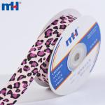 25 mm leopar desenli polyester şerit