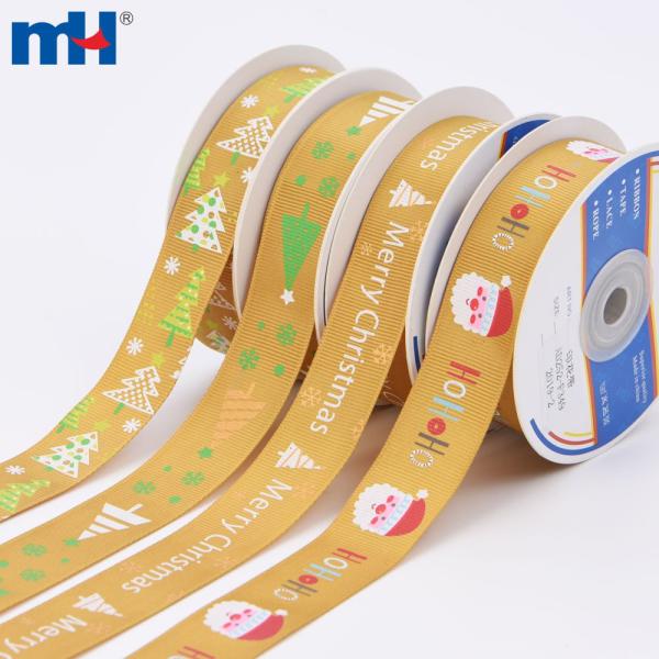 عيد الميلاد grosgrain الشريط
