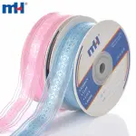 Ruban transparent jacquard 25 mm