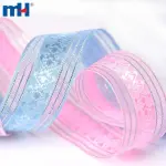 Ruban transparent jacquard 25 mm