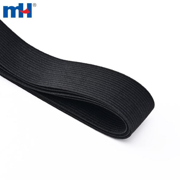 1 Zoll gestricktes Gummiband zum Nähen – Weiß
