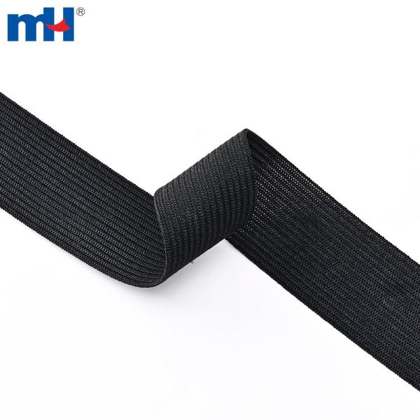 1 Zoll gestricktes Gummiband zum Nähen – Weiß